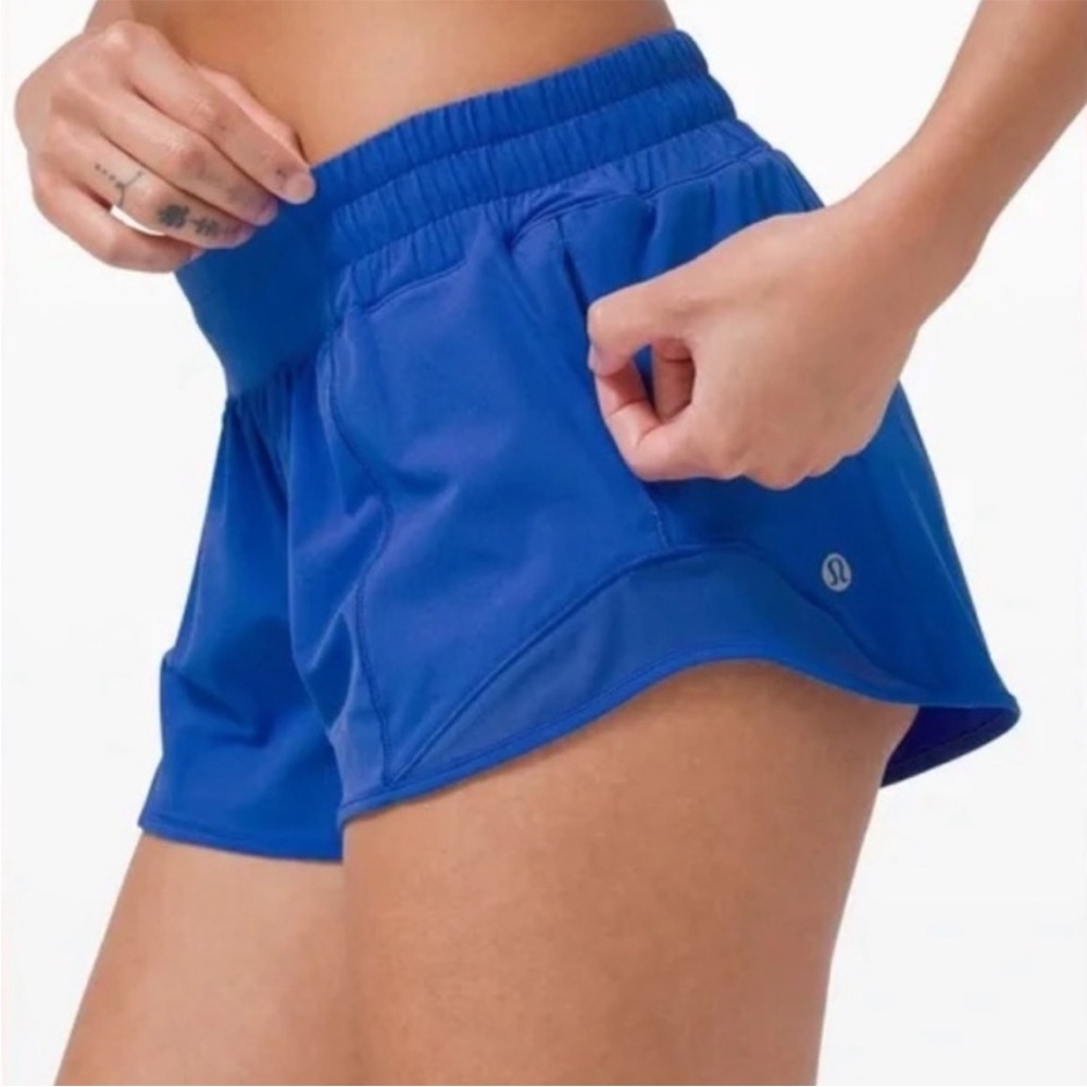 lululemon athletica Women's Blue Athletic Shorts